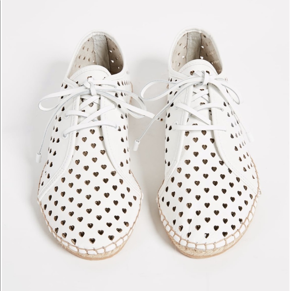 Zimmermann Heart Lace Up Espadrilles